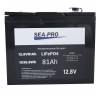 Аккумуляторная батарея тяговая SEA-PRO LIFE PO4 12,8 В 81А/ч 81 A/CH